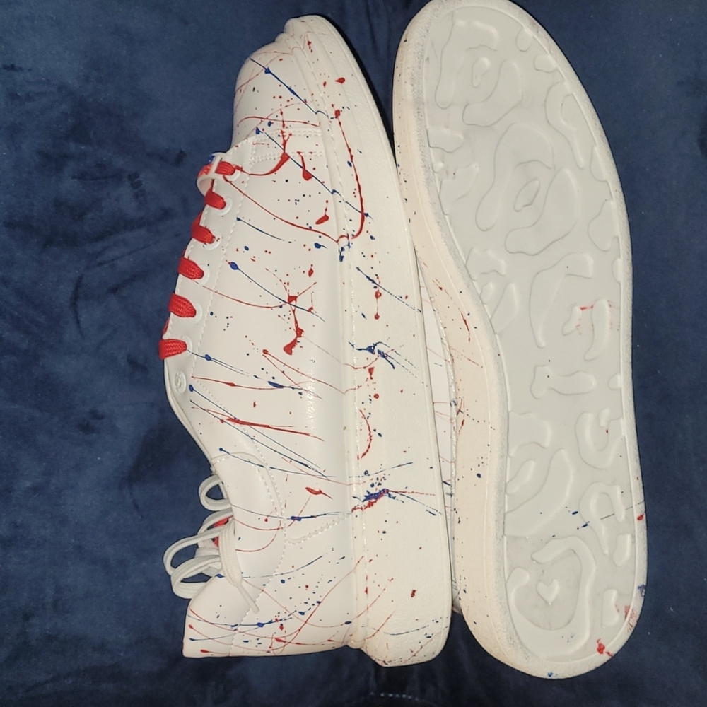 New California Swagg Splash sneakers...Red/Blue size 12 - Picture 4 of 13
